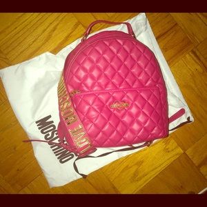 Moschino Love 💕 Pink backpack 🎒 *NOT FOR SALE*